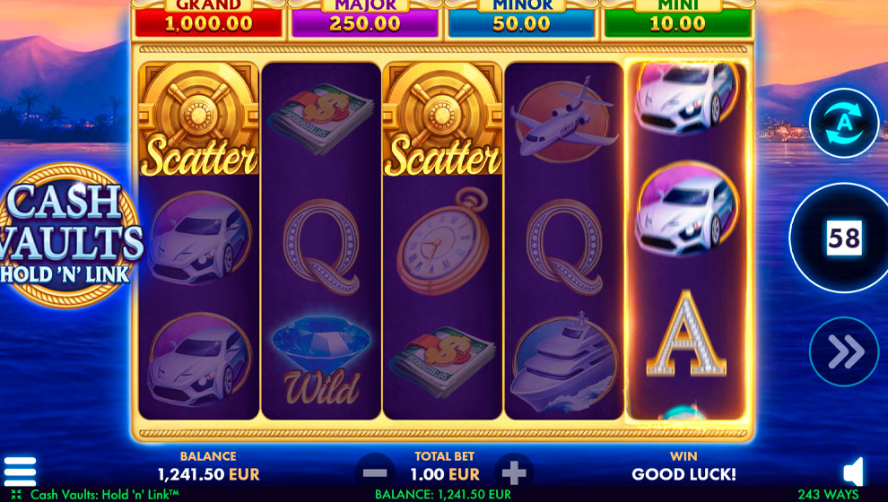 3+ Scatters trigger Free Spins